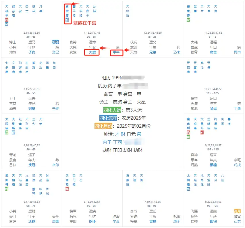 紫微星組合看靈魂伴侶,2025走什麼運?